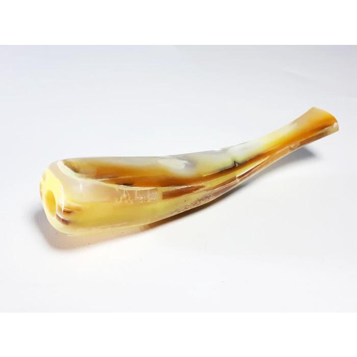 

Vee Pipa Rokok Kerang Mutiara Laut Asli Gading Motif 076