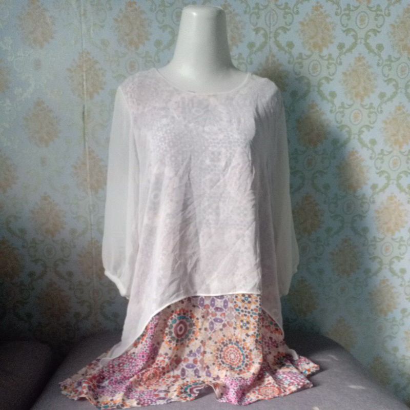 Tunik import sisa butik