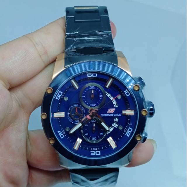 JAM TANGAN PRIA CHRONOFORCE CF5319G ORI MURAH