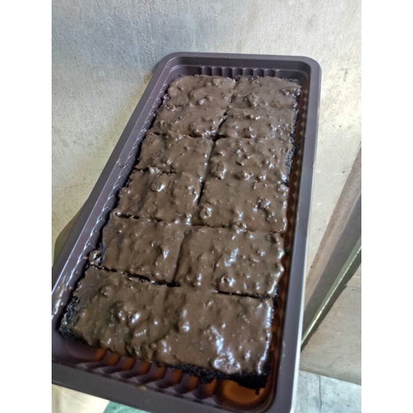 

Brownis panggang choco crunchy