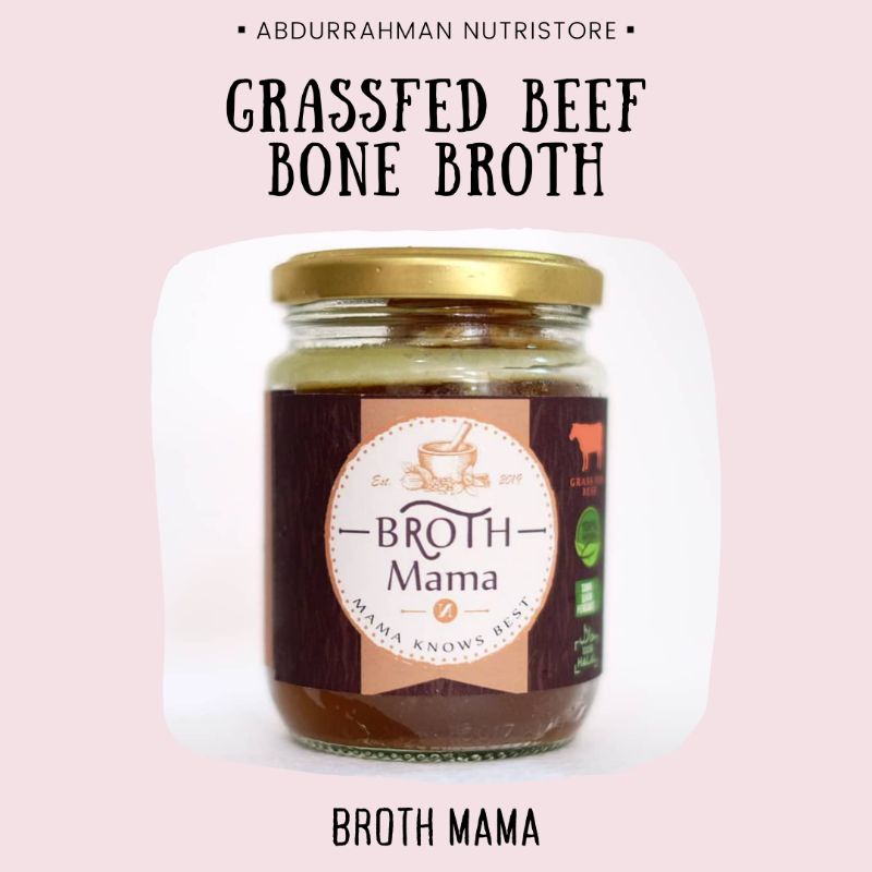 

GRASSFED BEEF BONE BROTH - BROTH MAMA