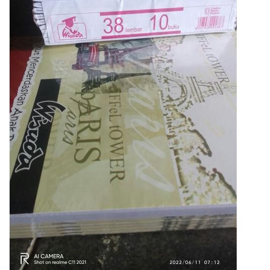 

Telah Hadir.. Buku tulis VISION - wisuda 38 lembar 1 pak isi 10 buku