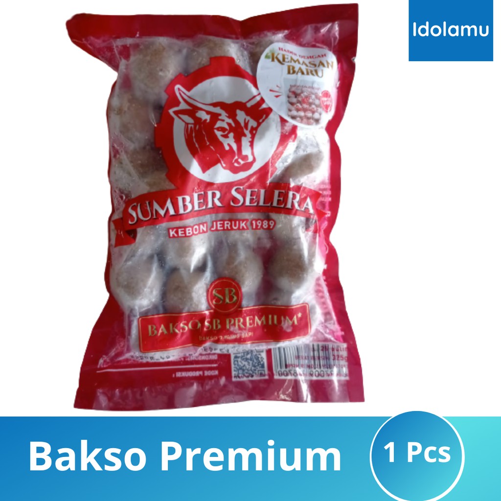 

Sumber Seleran Bakso SB Premium Daging Sapi isi 25 Butir