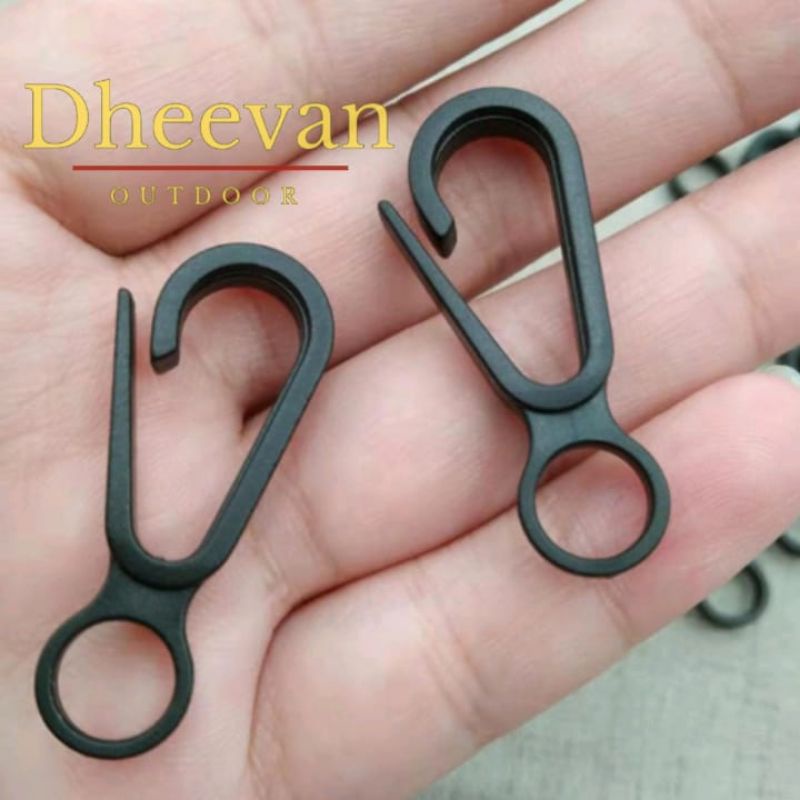 Carabiner Plastik Mini Kew Kew Pengait Masker Aksesoris DIY