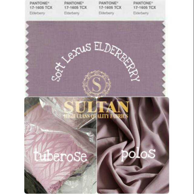 Kainabayasultan Soft Lexus Elderberry Tuberose kain soft lexus sultan kain sultan kain lexus eksport