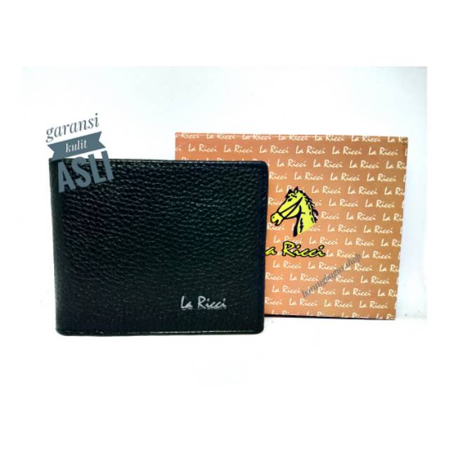 Dompet kulit asli pria laki laki import branded La Ricci