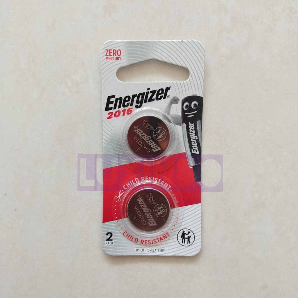 Baterai/Battery/Batere Energizer CR2016 - MS