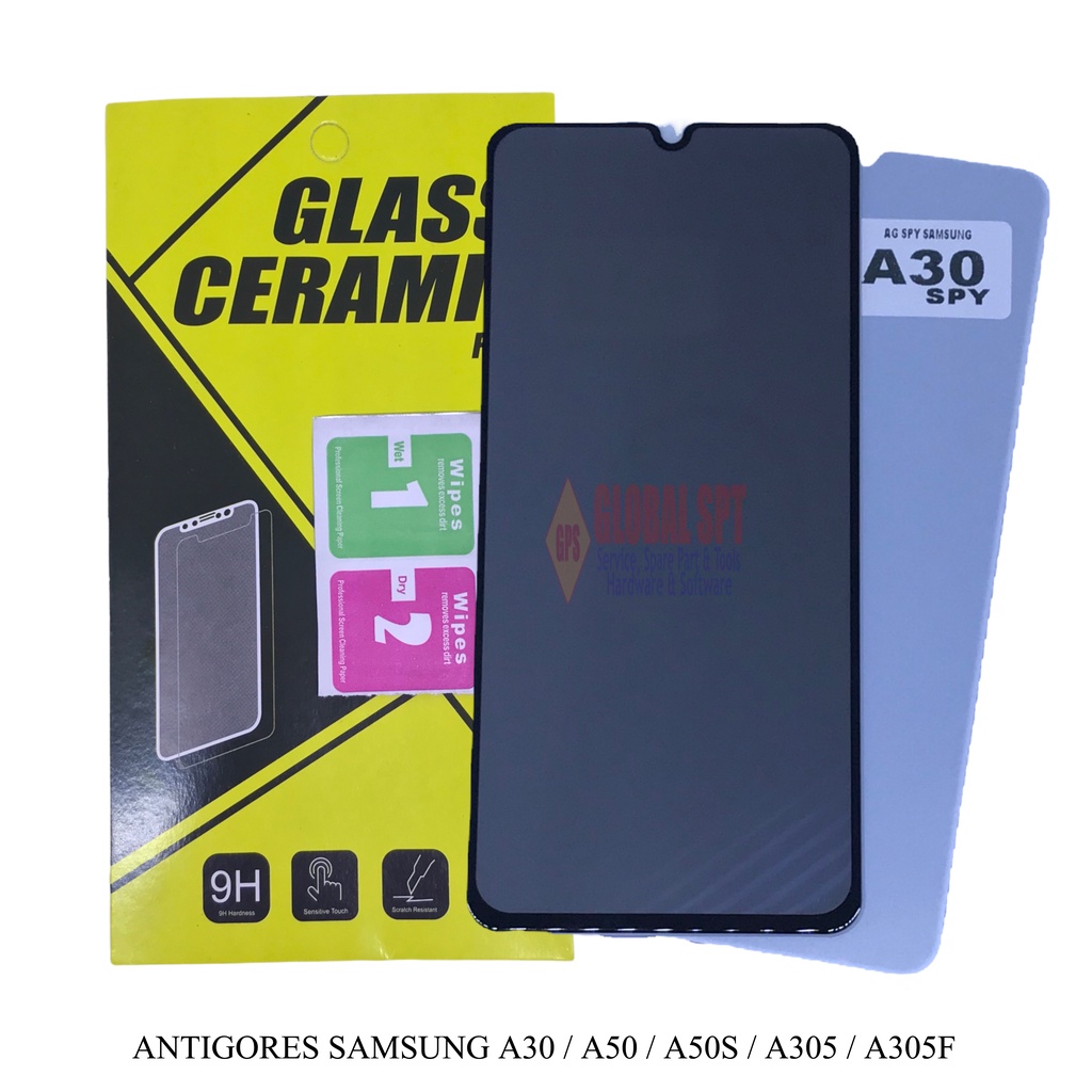 SPY SAMSUNG A30 / ANTIGORES / TEMPERED GLASS SAMSUNG A305 / A50 / A505 / A305F / A50S