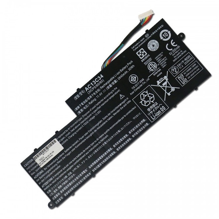 Baterai Batre Original Laptop ACER Aspire V5-122, V5-132 (AC13C34) BERGARANSI