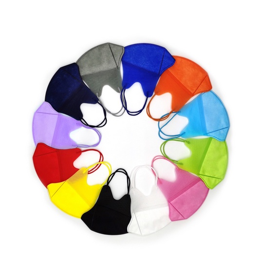 Masker Duckbill Warna Warni Hijab Import Dewasa 3ply Earloop Disposable Wanita Pria Cewek Cowok Medis Headloop 3D Protective Mask Fashion Murah Grosir COD TOKO92