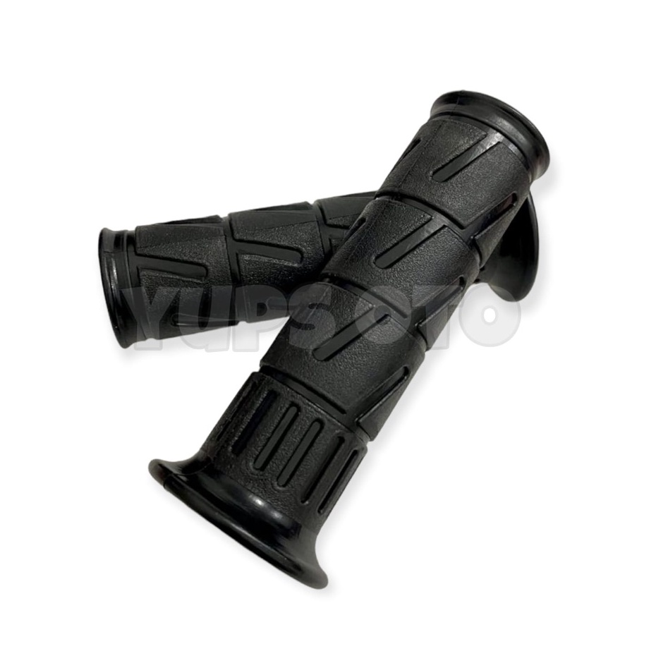 HANDFAT STANDAR KAWASAKI HITAM MERK MOSCOW PNP HARGA SEPASANG GRIP KAZE STANDAR UNIVERSAL SEMUA MOTOR HANDGRIP KAZE HITAM