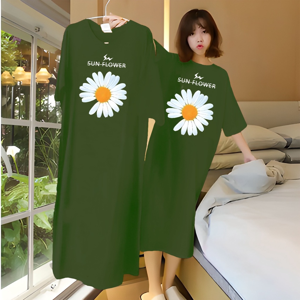 DRESS JUMBO SUN FLOWER XXL