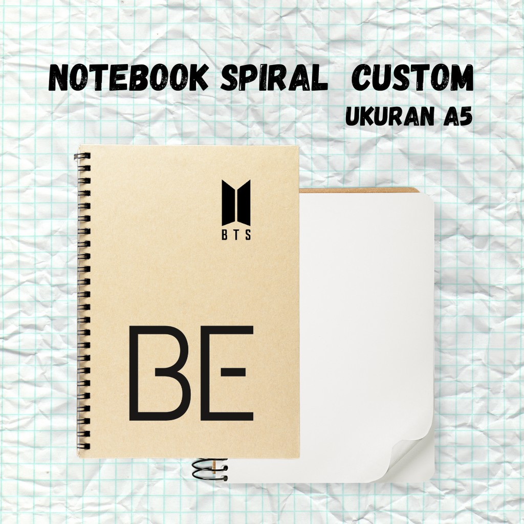 

Notebook / Buku Catatan Spiral Custom Kpop Termurah - Ukuran A5