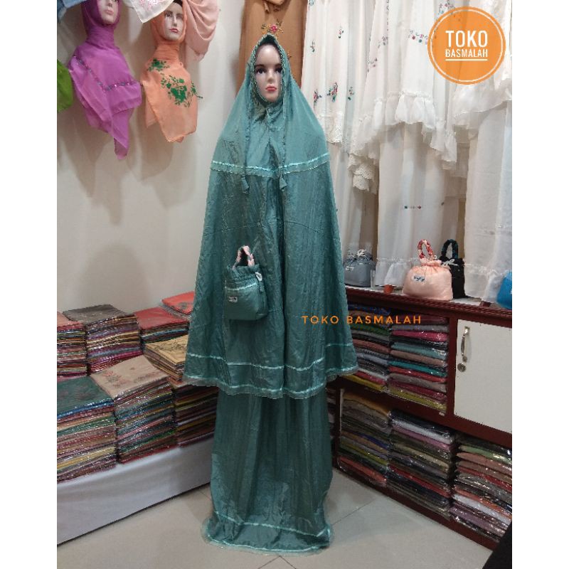 Mukena Bahan Parasut Premium Toko Basmallah Bukittinggi