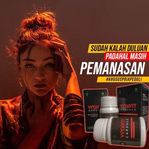 Vitavit | Obat Kuat Pria | Penambah Stamina | Tambah Durasi | Mr P keras dan berotot | Aman BPOM