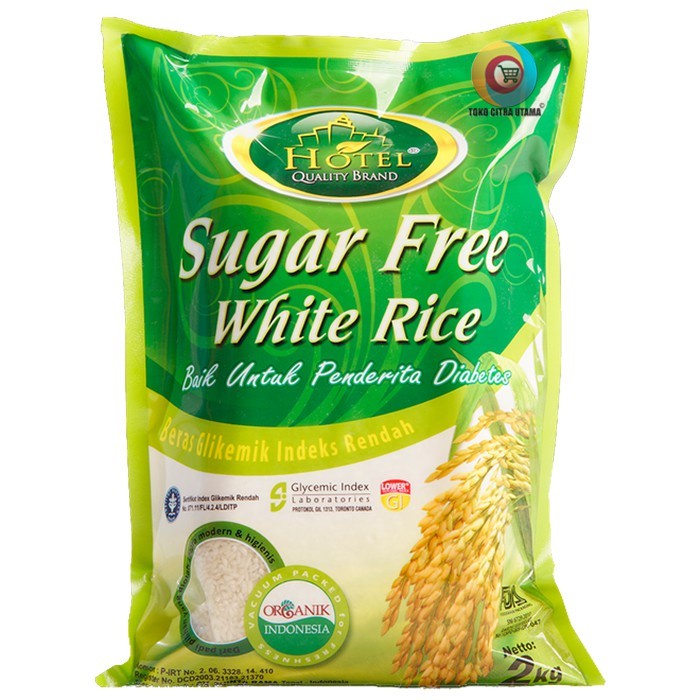 

HOTEL BERAS SUGAR FREE WHITE RICE 2KG