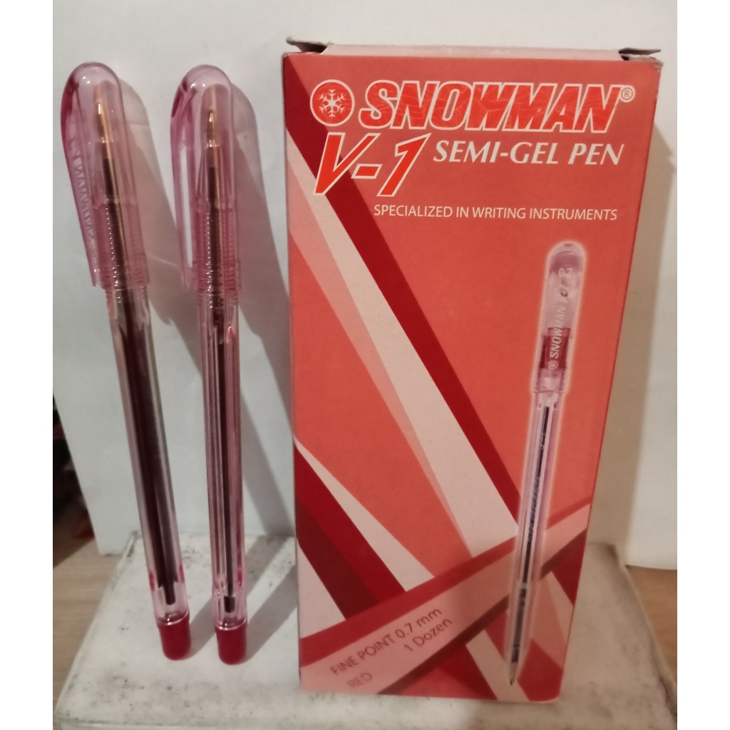 

Bolpen Pulpen Bolpoin Snowman V-1, V-5 ,faster,stabilo