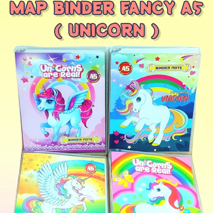 

Diskon Map Binder Unicorn A5 20 Lubang Limited