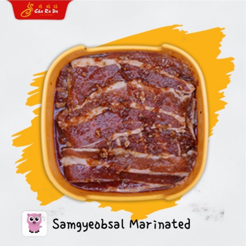 

DAGING BABI BELLY LEMAK BUMBU KOREA BBQ SLICE CHARADA
