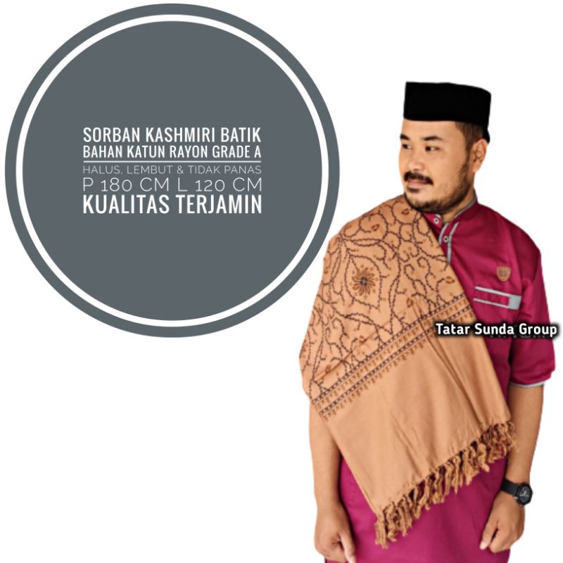 Surban Habib Serban Muslim Sorban Motif Batik