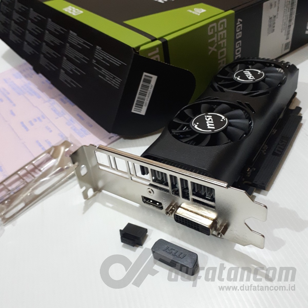 VGA GTX1650 4GB 128BIT DDR5 MSI Low Profile