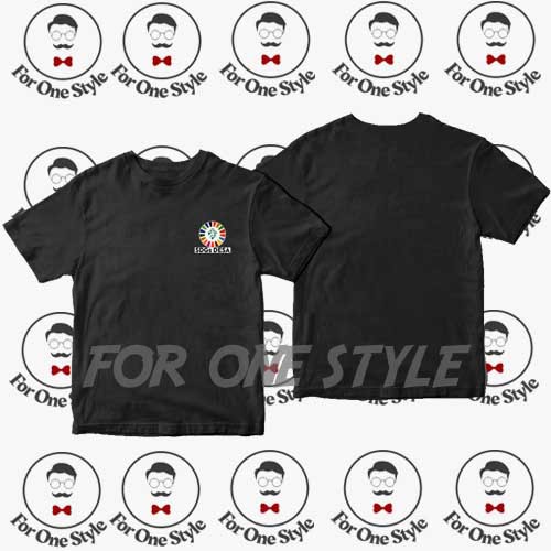 Kaos SDGs 01 - Kaos Baju SDGs Desa logo depan - Kaos KEMENDESA - KAOS PENDATAAN SDGs DESA murah