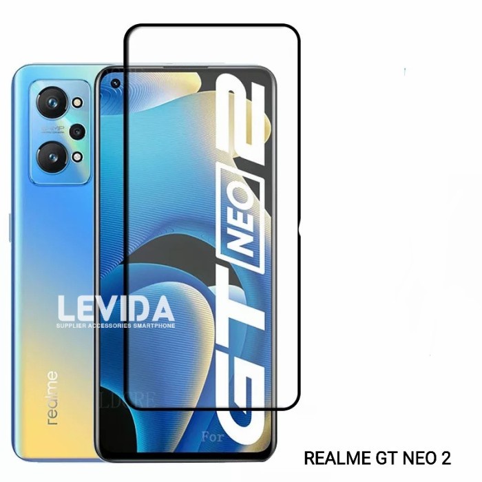 REALME GT NEO 2 TEMPERED GLASS FULL ANTIGORES KACA REALME GT NEO 2 GIANT ACC