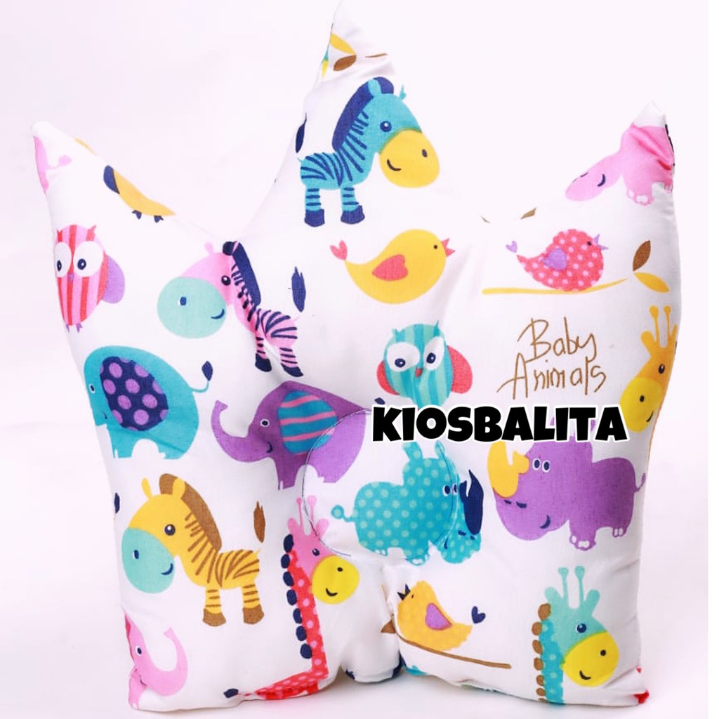 BANTAL PEYANG / BANTAL TIDUR BAYI / CROWN PILLOW / BABY PILLOW