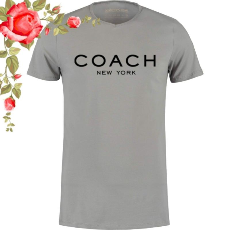 KAOS T-SHIRT PRIA  COACH DISTRO