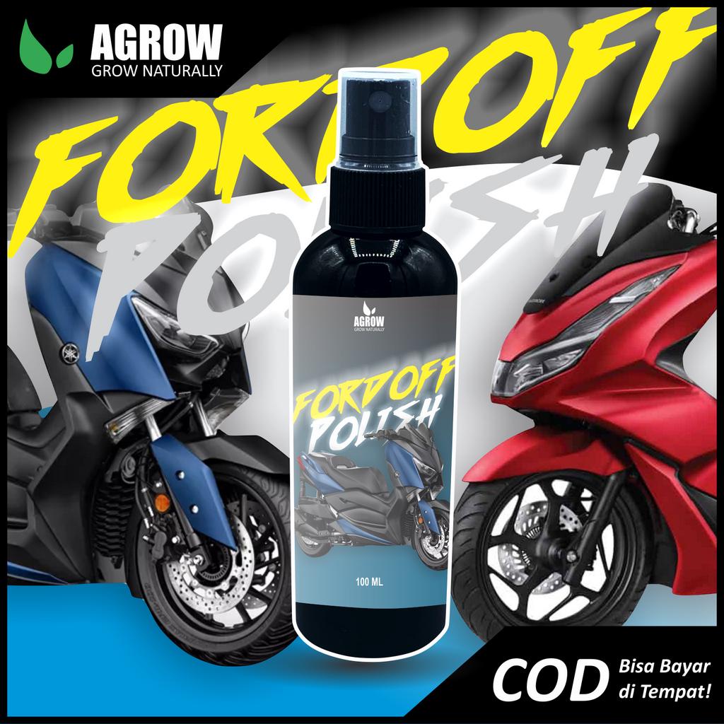 Fordoff Polish Pengkilap Body Motor Doff Mobil Matte Semi Coating Nano Ceramic Wax Spray Sealant Guard Pelindung Cat Pengkilat 100ml By Agrow