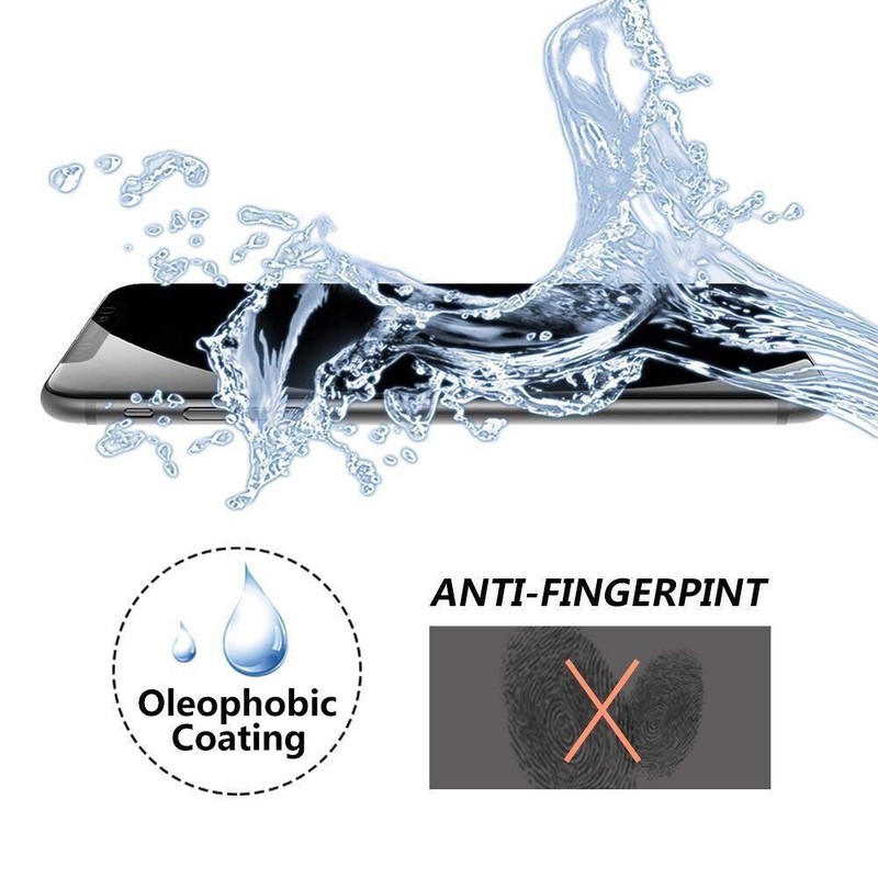 Half-covered Anti-Spy Tempered Glass Film for IPhone 6 6s 7 8 Plus 11 12 13 Pro X XS Max Se2020 Privacy Screen Protector