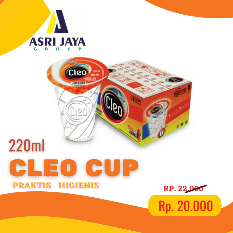 

CLEO CUP 220ml