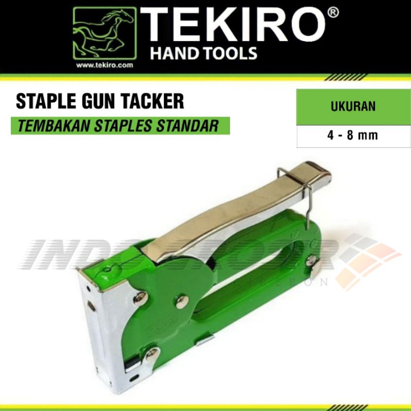 TEKIRO Staple Gun Tracker Standar 4 - 8 mm Tembakan Steples Staples Stapler