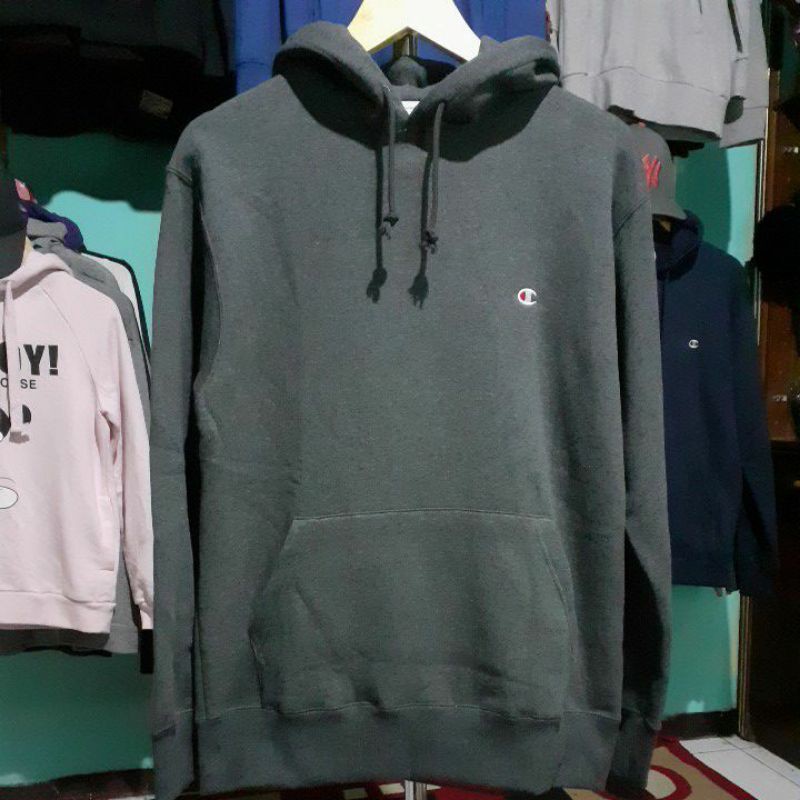 hoodie Champion Big logo vintage tembus barcode original