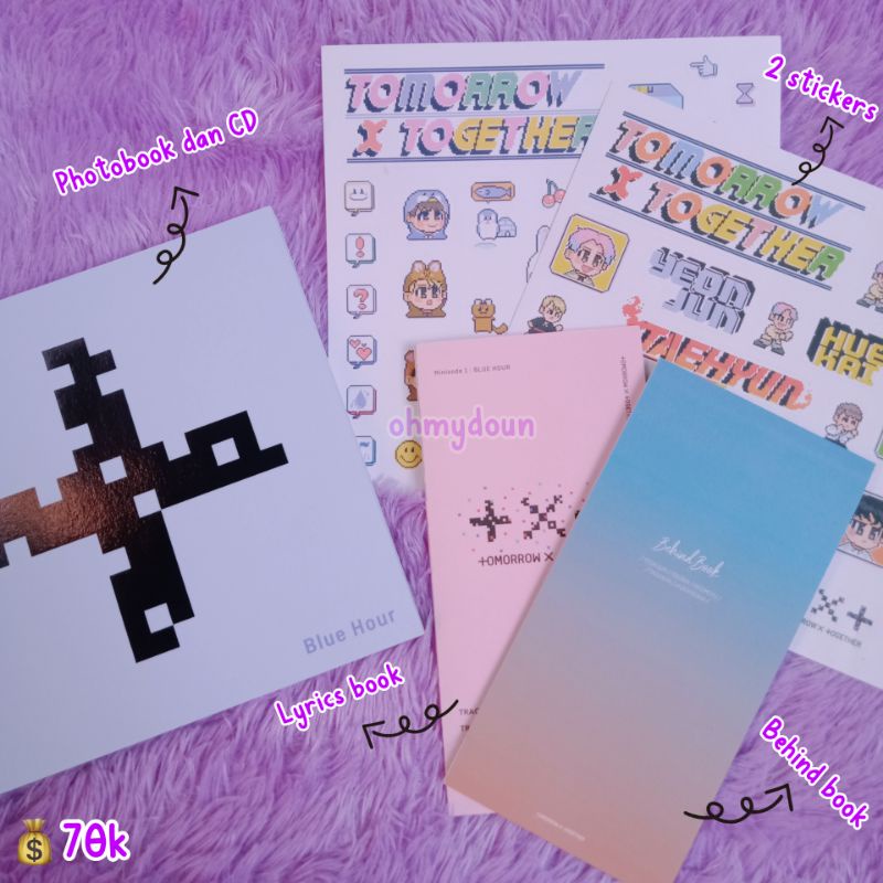 Album Only TXT Minisode 1 Blue Hour R version [booked]