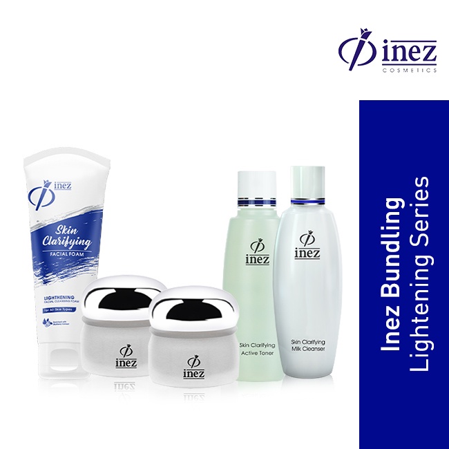 Inez Bundling Acne Care Series I INEZ PAKET OILY I INEZ PAKET LIGHTENING I INEZ ANTI AGING SERIES