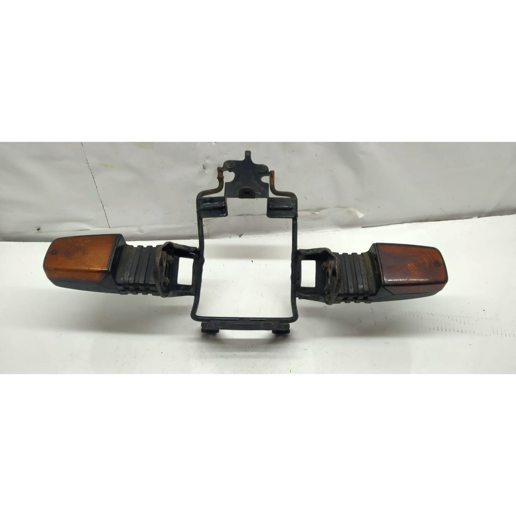 breket lampu depan GL MAX set lampu sein sepasang dudukan headlamp honda gl max glmax original 2nd