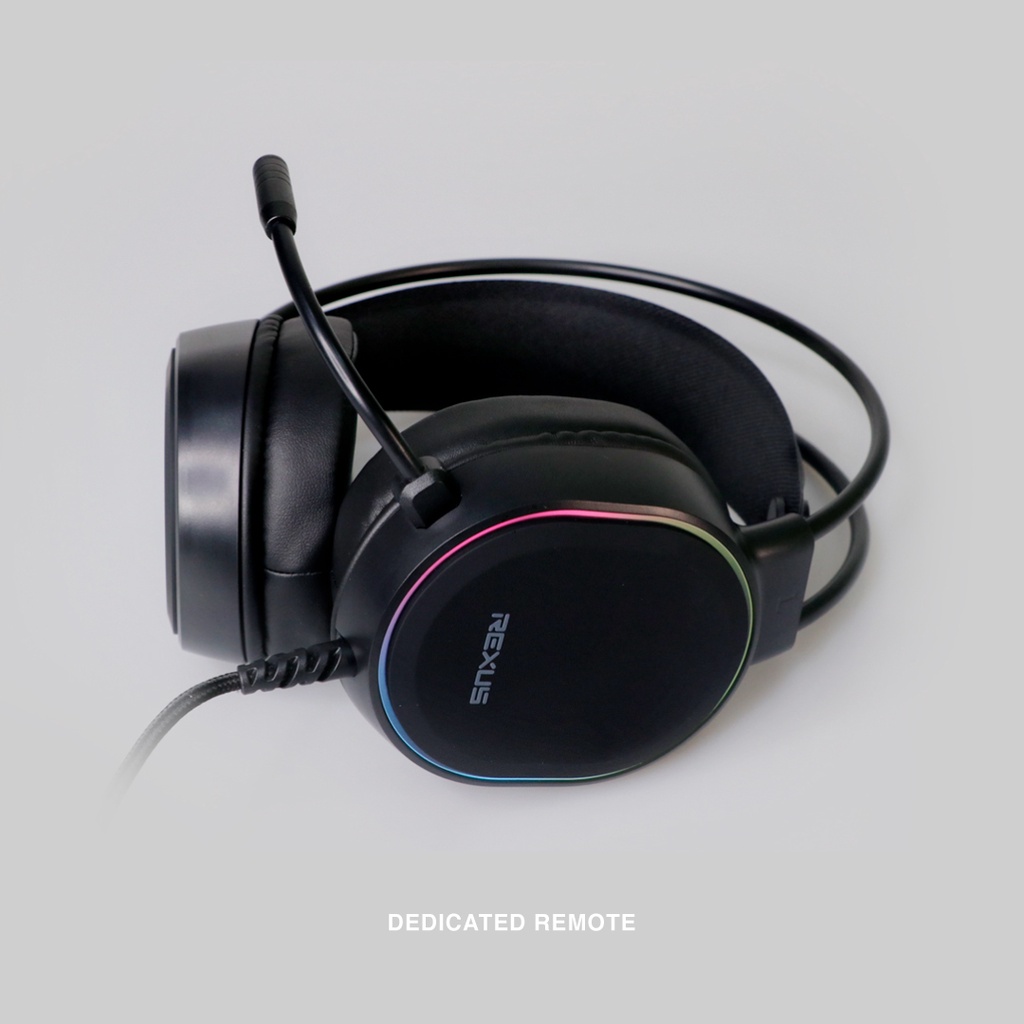 Headset Headphone Gaming REXUS THUNDERVOX HX9 7.1 Virtual Surround Sound Gaming Headset Headphone
