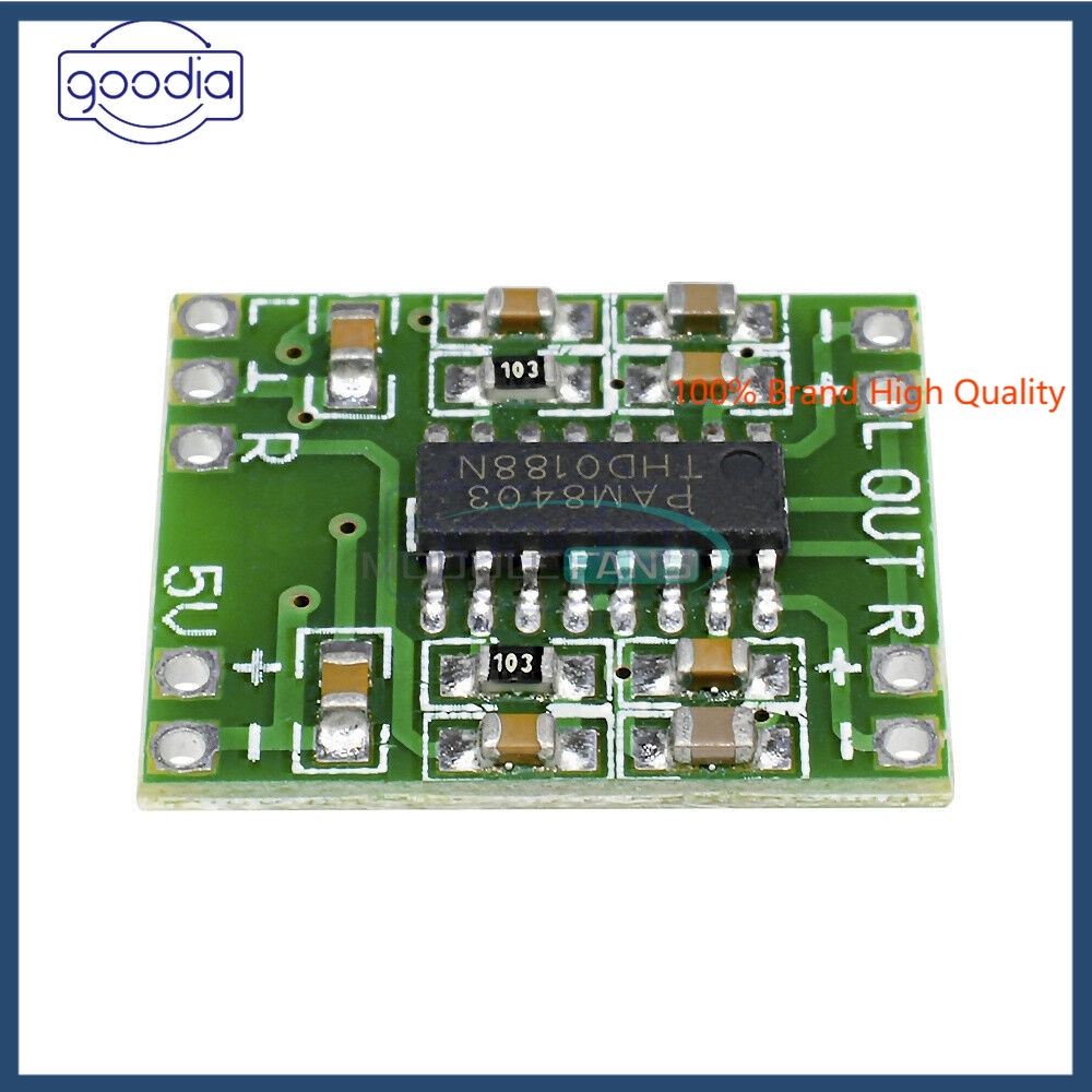 ✈【Fast/COD】✈ 1PC Digital Amplifier Board Class D 2*3W USB Power Mini PAM8403 Audio Module