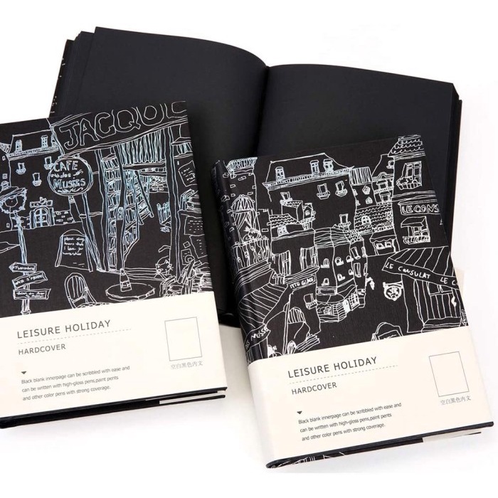 

Diary Black Leisure Holiday
