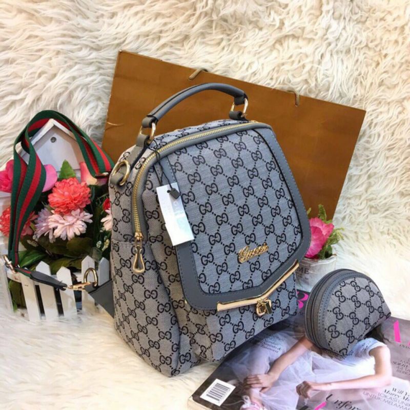 Tas Ransel Cewek/Ransel/GC/Fashion/Segala Musim/Ori