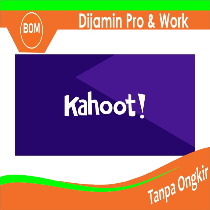 Garansi Akun Kahoot Pro