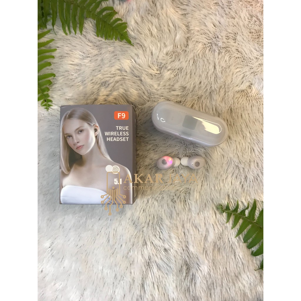 Earbuds Bluetooth 5.0 TWS F9 Earphone Wireless Touch LED Display Headset Handsfree-7