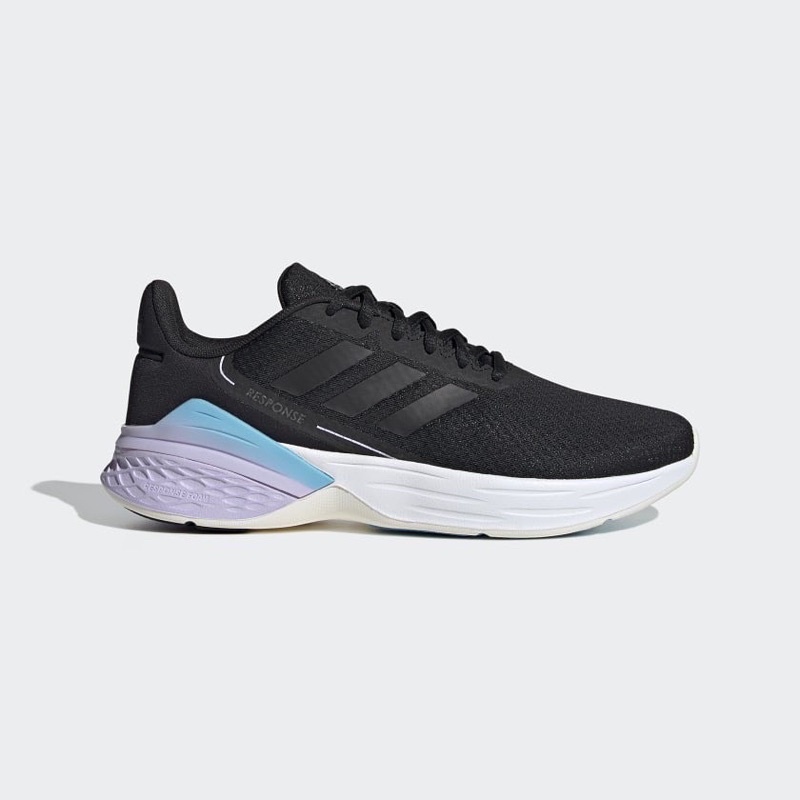 Adidas Women Response SR Shoes Black Purple Original