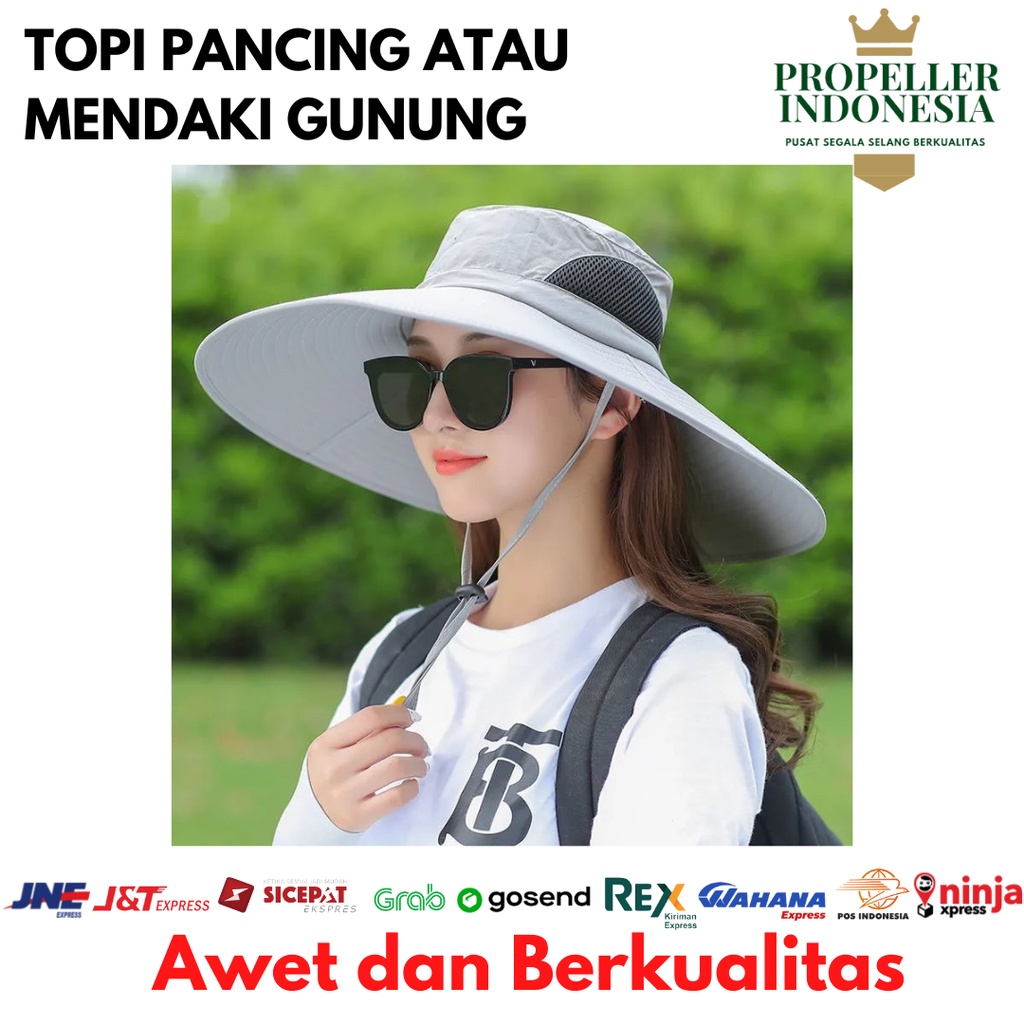 Topi Rimba Topi Rimba Pria dan Wanita Topi Gunung Topi Mancing Anti UV