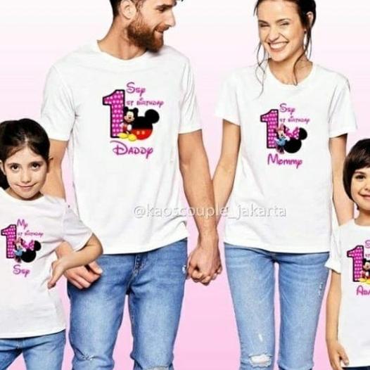 Harga Baju Couple Anak Ibu Ayah Ultah Terbaru Desember 2021 Biggo Indonesia