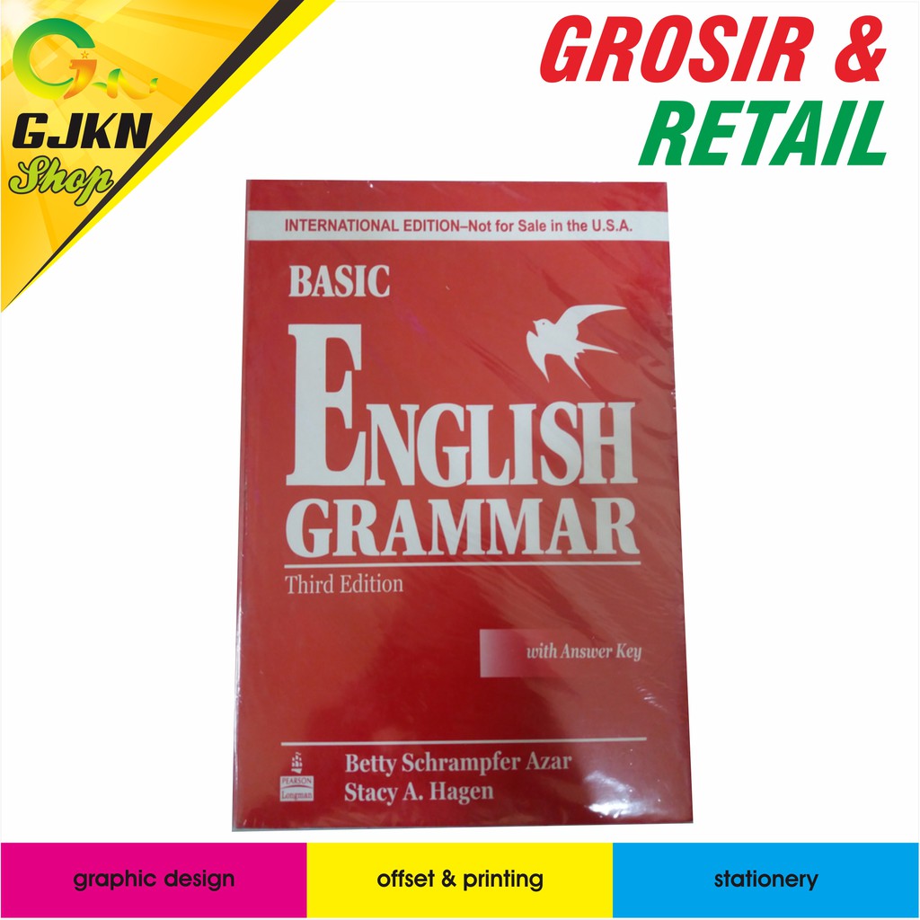 Jual Buku Basic English Grammar With Answer Key (Betty Schrampfer Azar ...