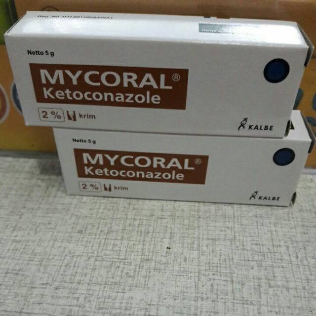 Mycoral salep/mycoral krim 5gram