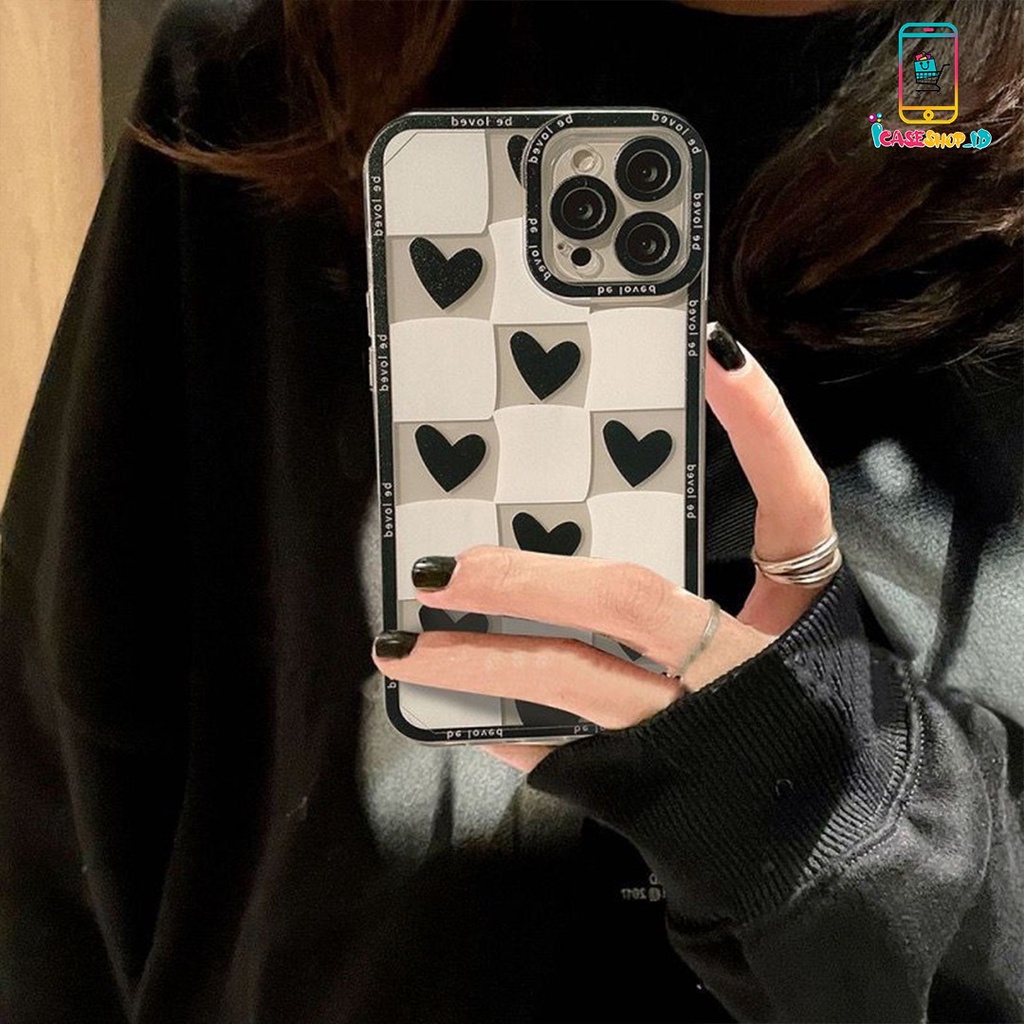 SOFT CASE MOTIF HATI SS102 UNTUK XIOMI REDMI A3 6A 8 8A 9 9A 9C 9T 10A 12 13 15C MI 14T 15T POCO X3 