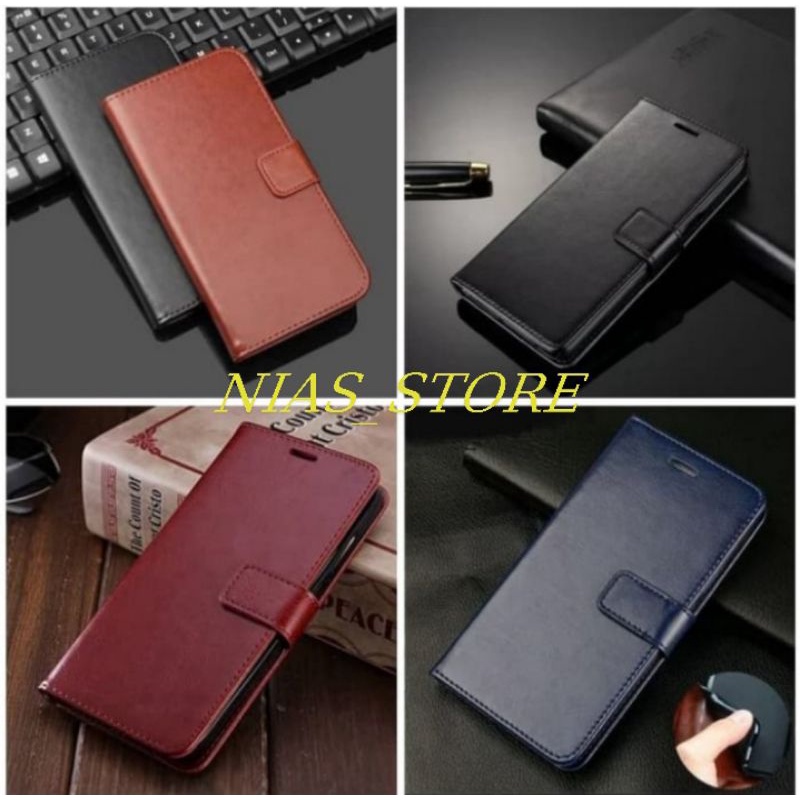 Flip Case Vivo Y30 Y30i Y50 Y51 Y53 Y53S Y71 Y81 Y83 Y91 Y91C Y93 Y95 Leather Case Wallet